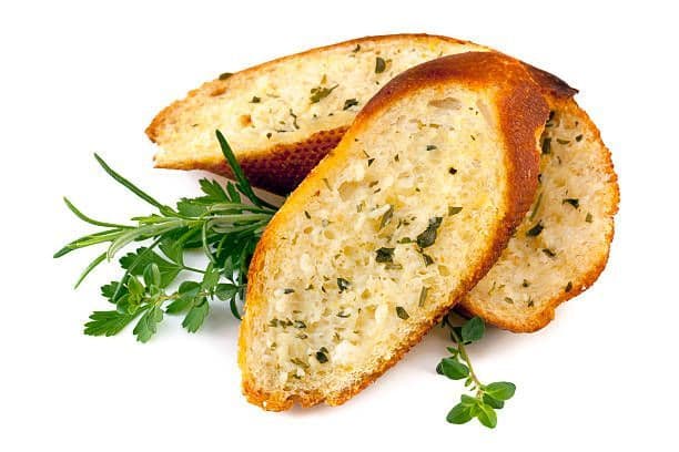 Garlic Cheese Bread with Bacon