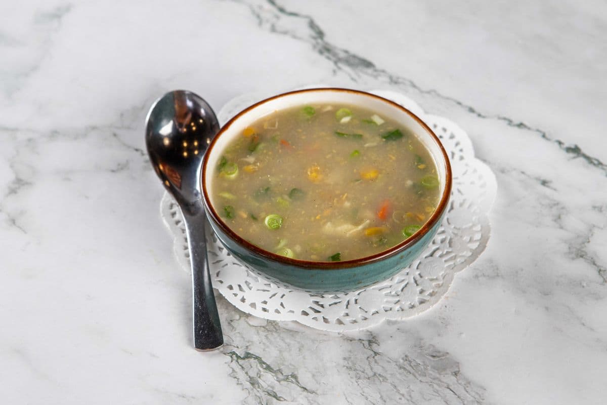 Sweet Corn Soup Veg