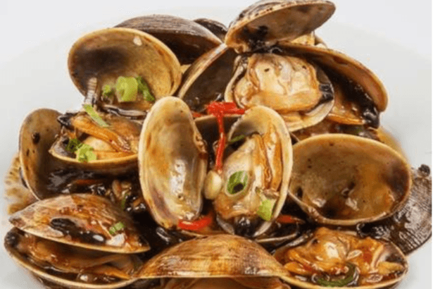 Clams in Black Bean Sauce 豉椒炒蜆