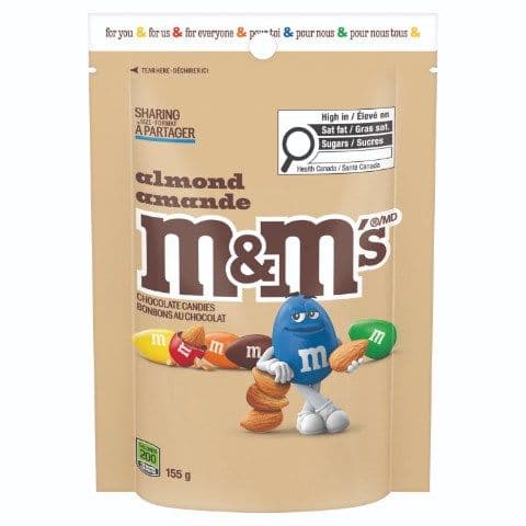 M&M Almond Sup 155g