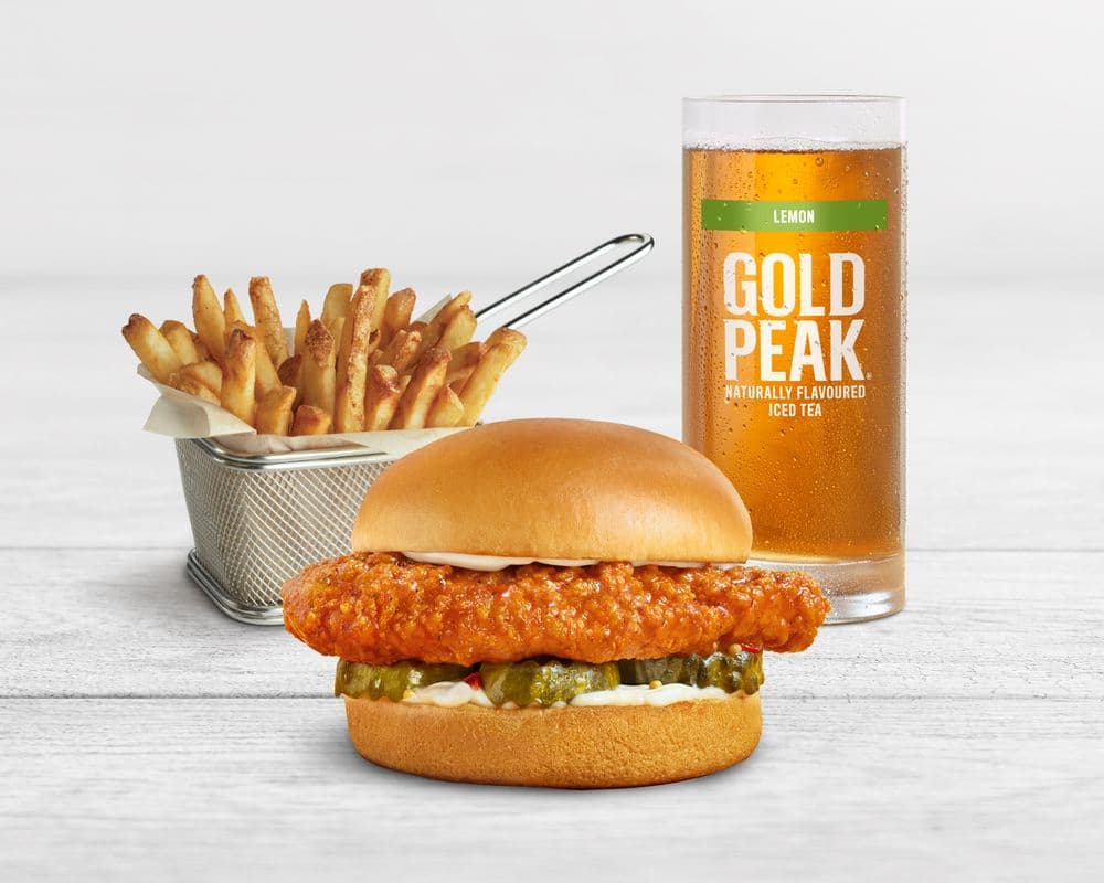 Nashville Hot Chicken Sandwich Combo