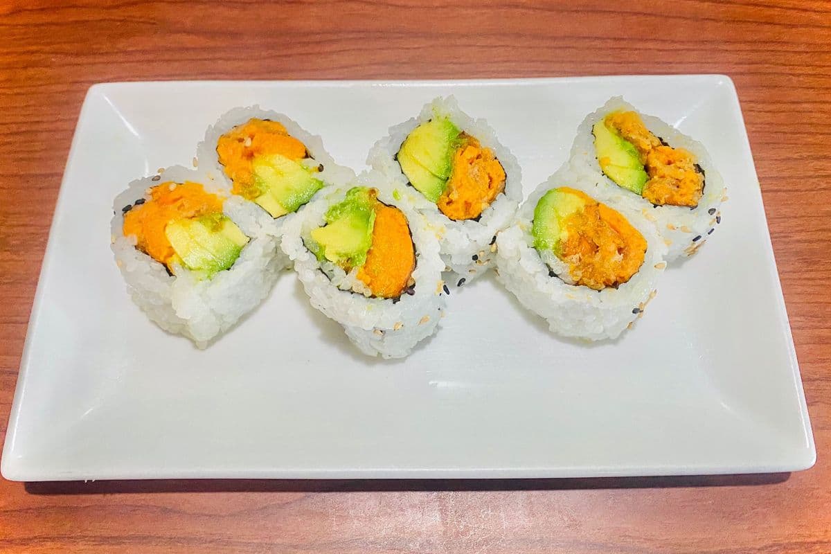 Avocado and Yam Tempura Roll