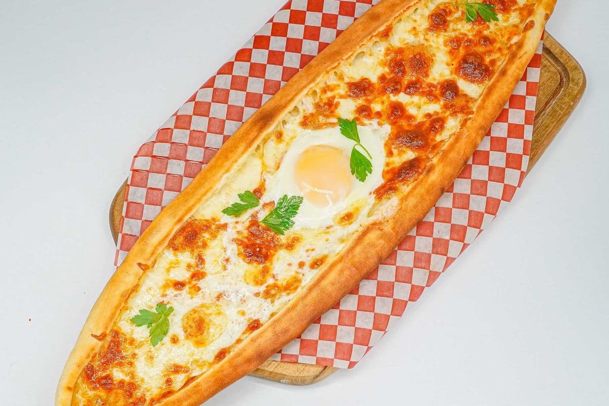 Cheese and Egg Pide
