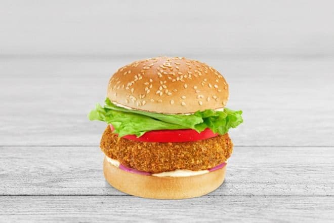 Burger végé croustillant / Crispy Veggie Burger