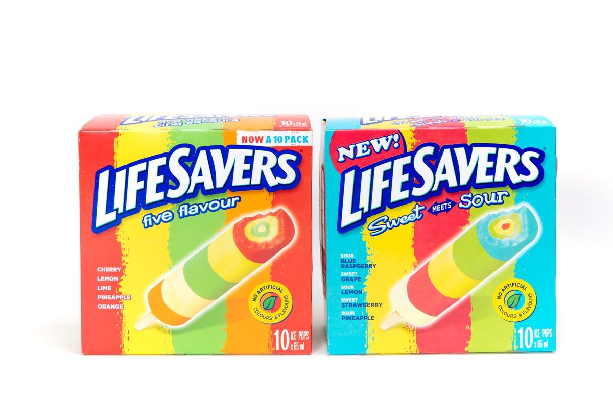Lifesavers Ice Pops