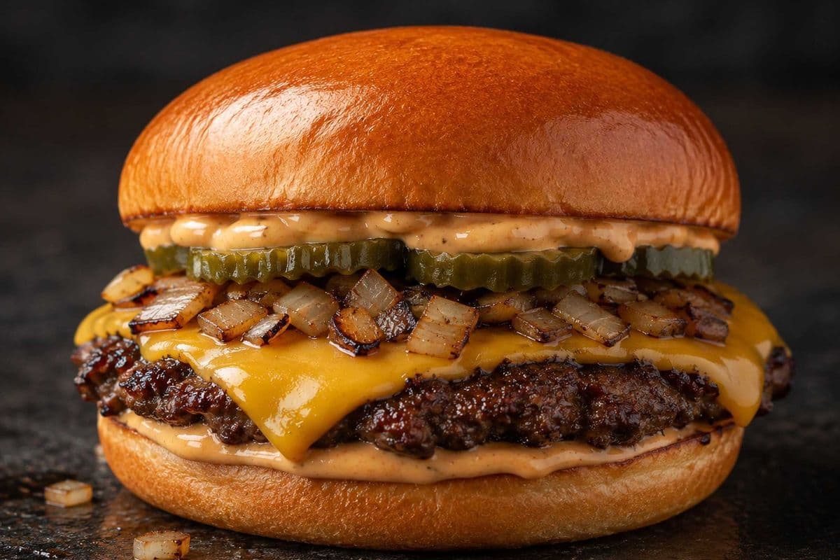 Single Oklahoma Smash Burger