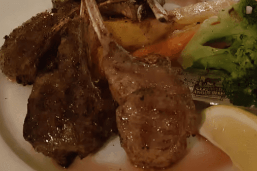 Charbroiled Lamb Chops Fresh Cut