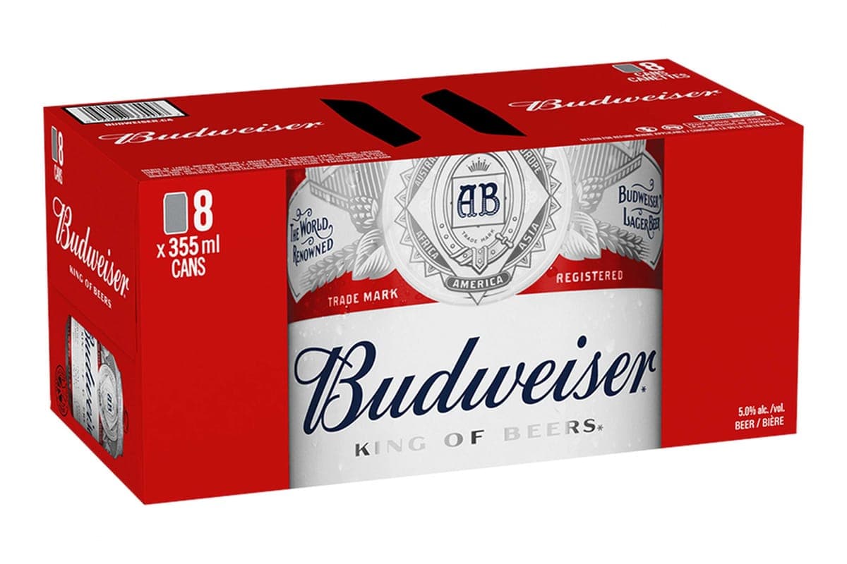 Budweiser (8 Cans) (8 x 355 ml)