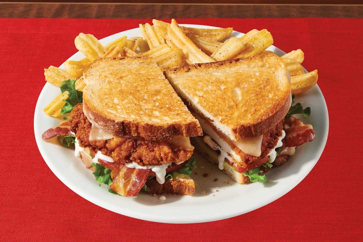 Crispy Chicken Bacon Ranch Sandwich (1610 Cals)