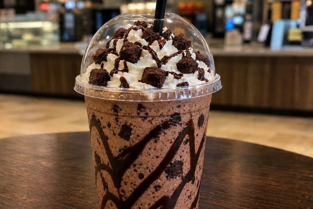 Brownie Chocolate Milkshake
