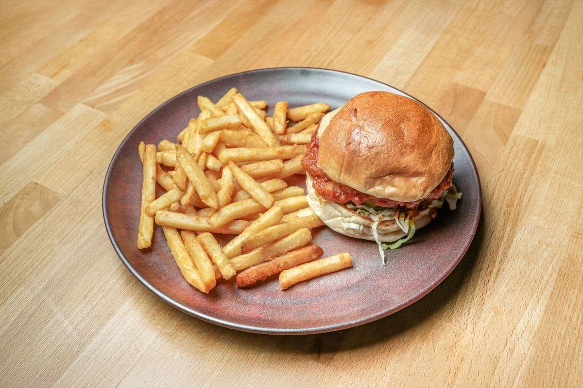 Korean BBQ Chicken Sandwich Combo