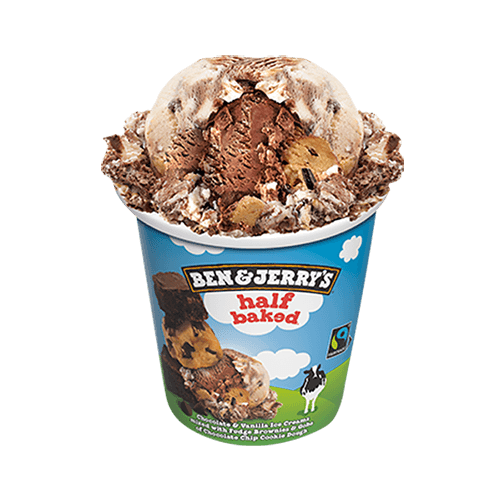 Half Baked Ben & Jerry's, 473 mL