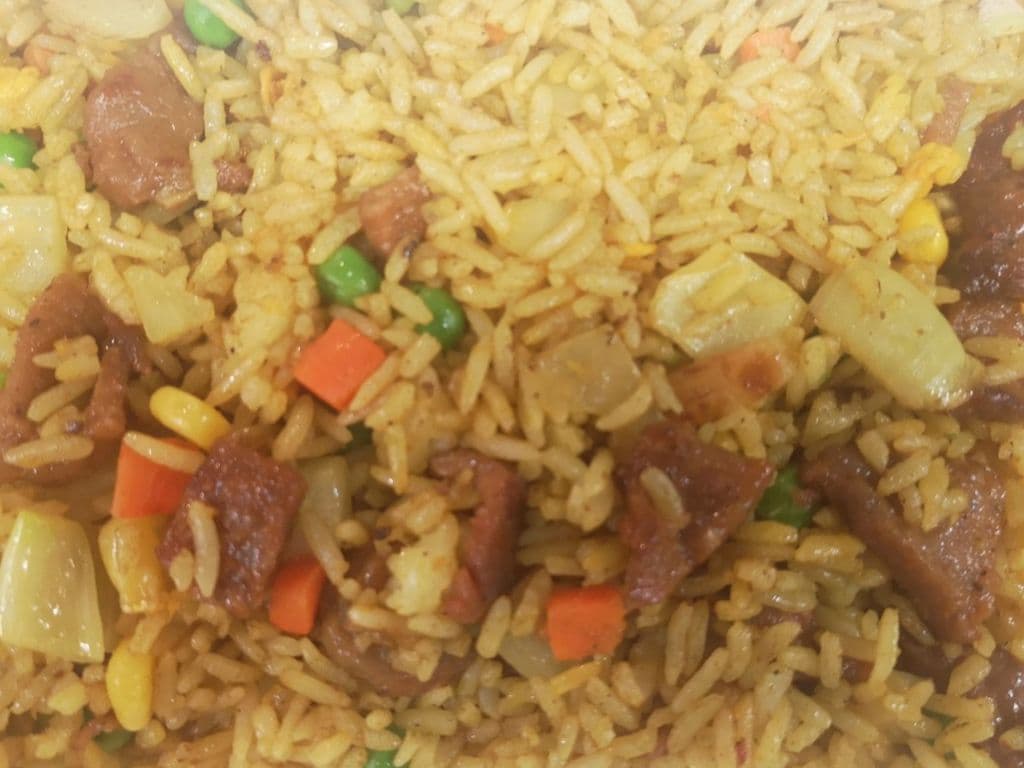 Curry Beef & Vege Fried Rice