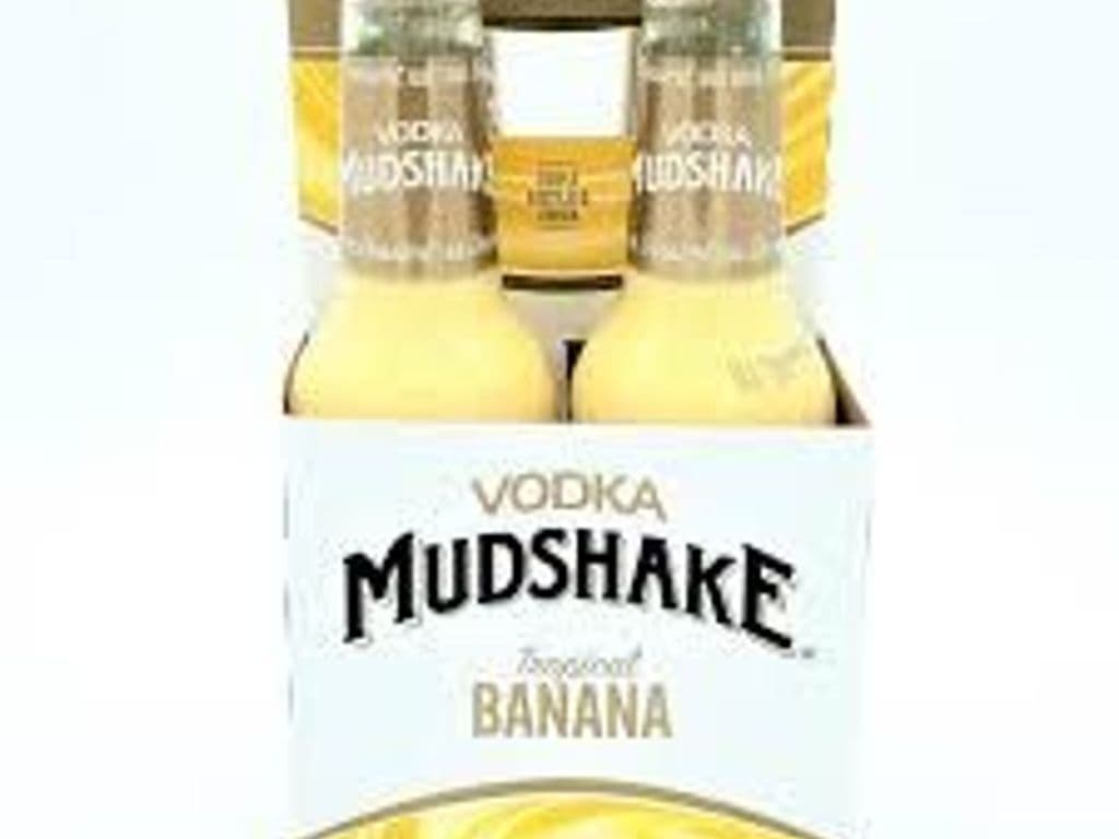 Mudshake Tropical Banana Vodka Cocktail Bottles (4 ct)