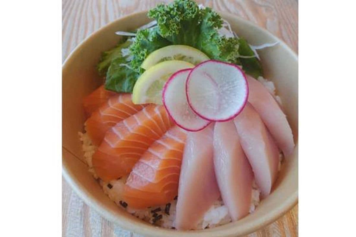 Tuna & Salmon Don (7pcs)