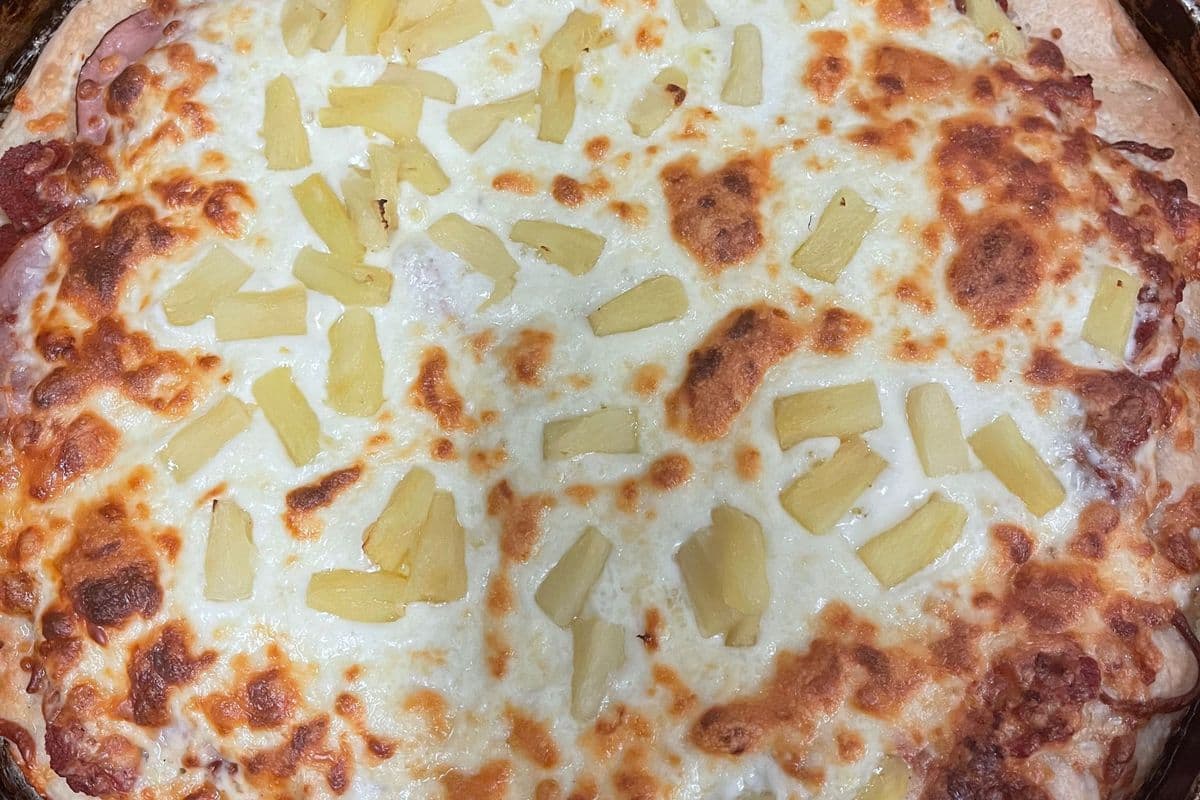 Large Hawaiian Pizzas