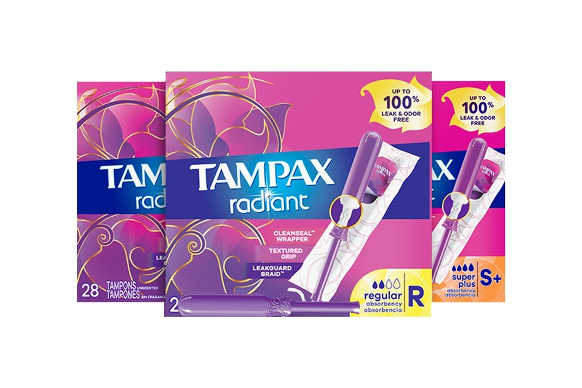 Tampax Tampons and Pads
