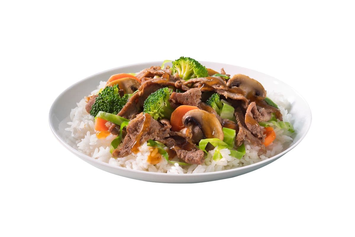 Teriyaki Chicken and Beef