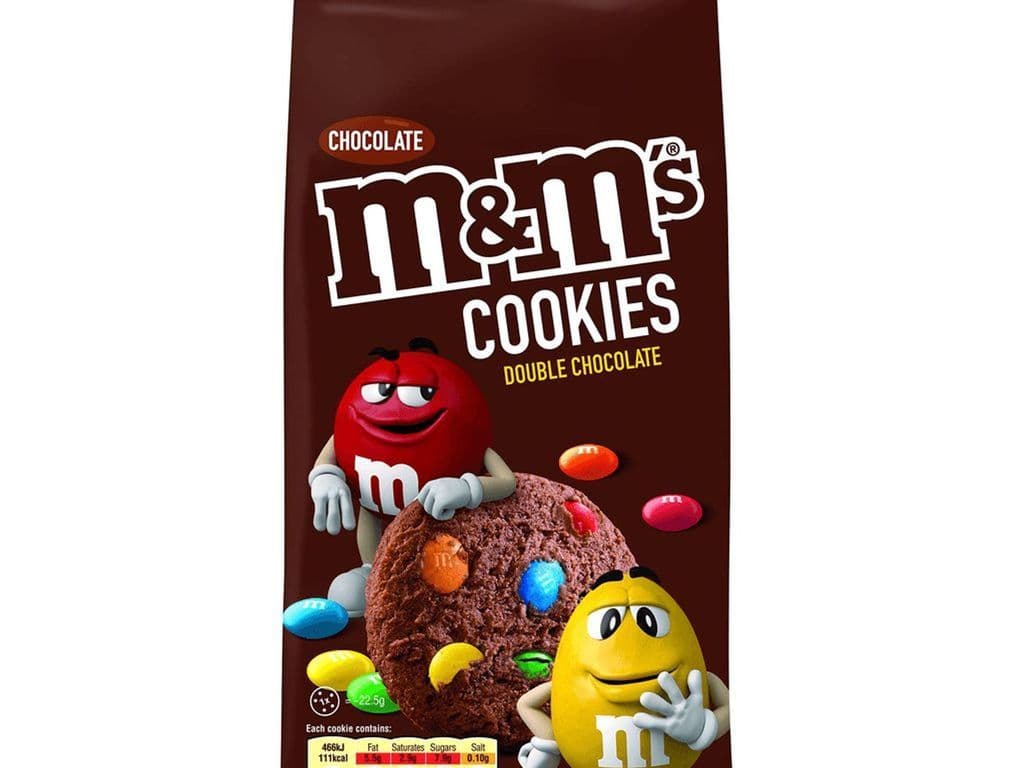 M&M Official M&M Double Chocolate Cookies