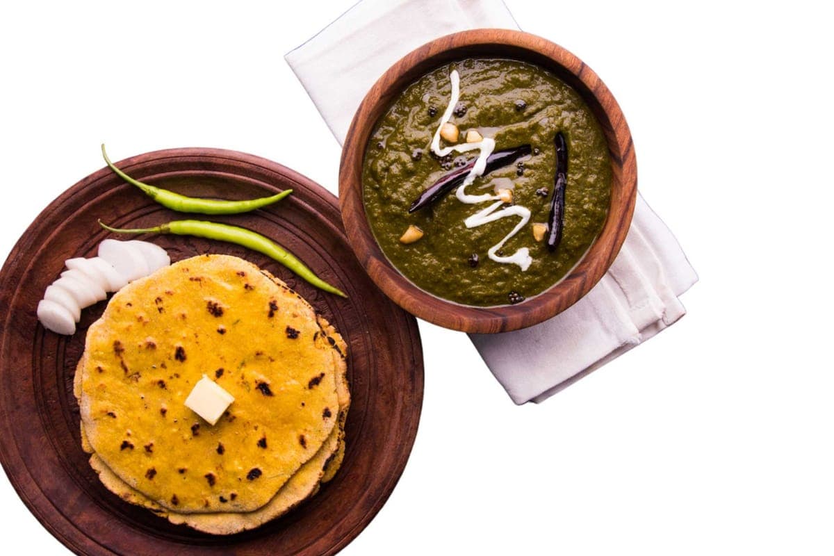 Maki Di Roti & Sarso Da Saag