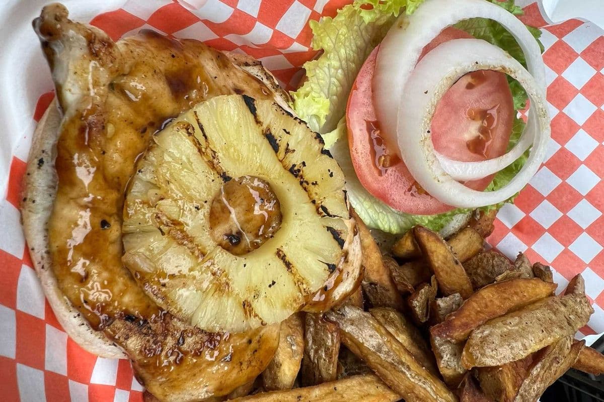 Hawaiian Chicken Burger
