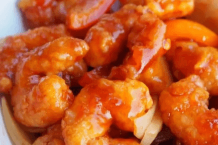 53. Sweet-and-Sour Shrimp with Pineapple