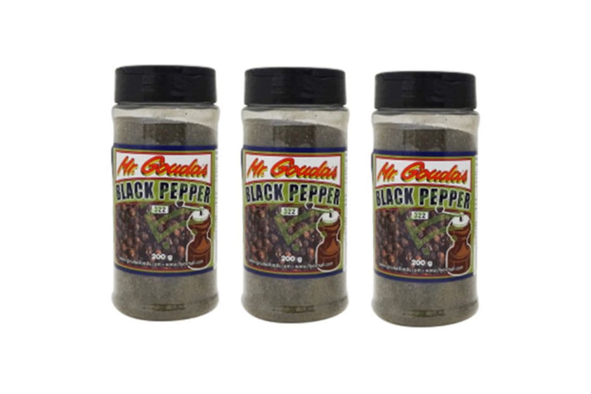 Mr Goudas Black Pepper (200 g)