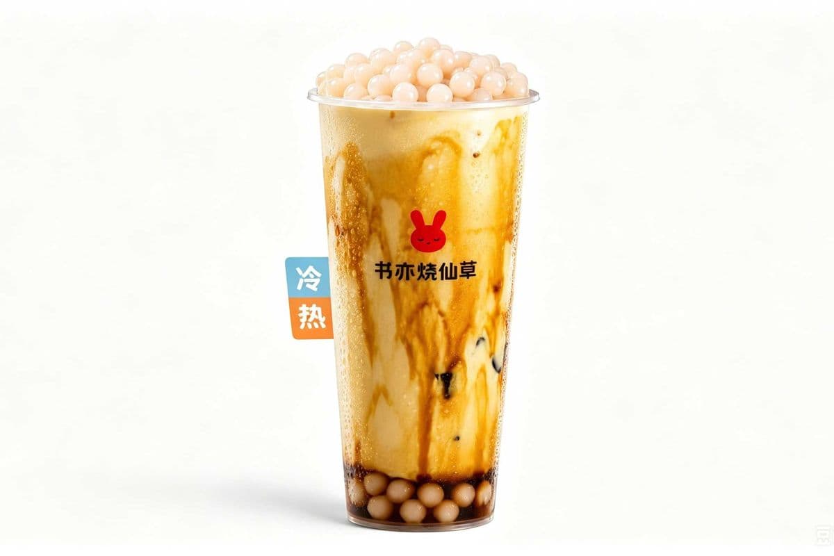 Taro Balls Meet Brown Sugar (700ml) / 黑糖小芋圆奶茶 (700ml)