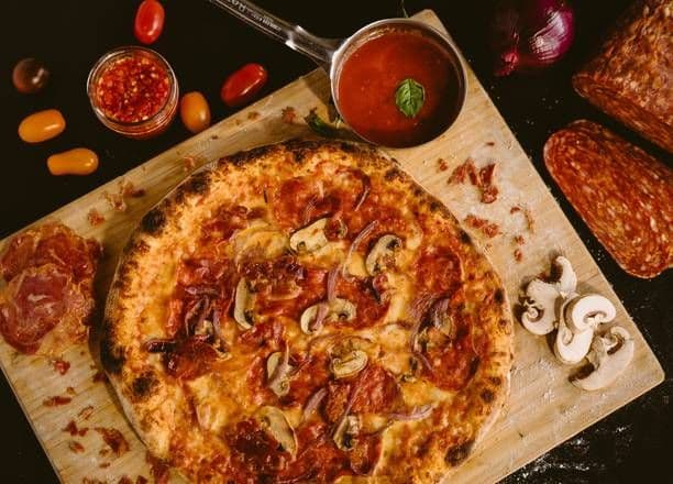 12" Salami Pizza