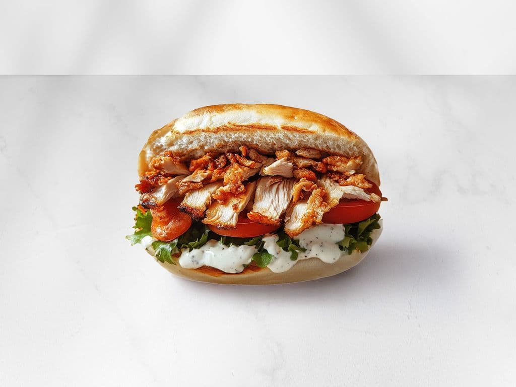 Chicken Shawarma (Doner) Sandwich