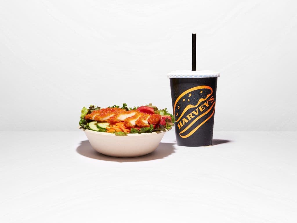 Buffalo Chicken Salad with 20oz Soft Drink