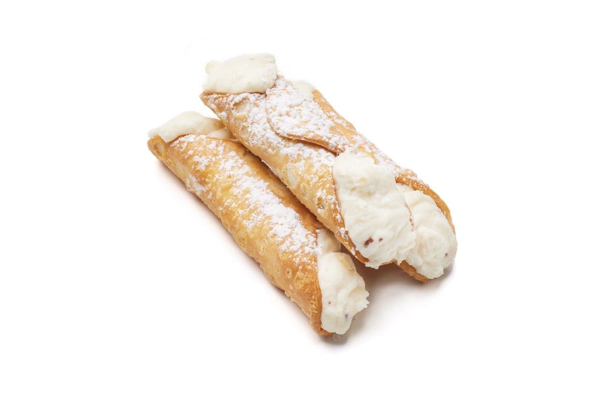 2 mini cannolis