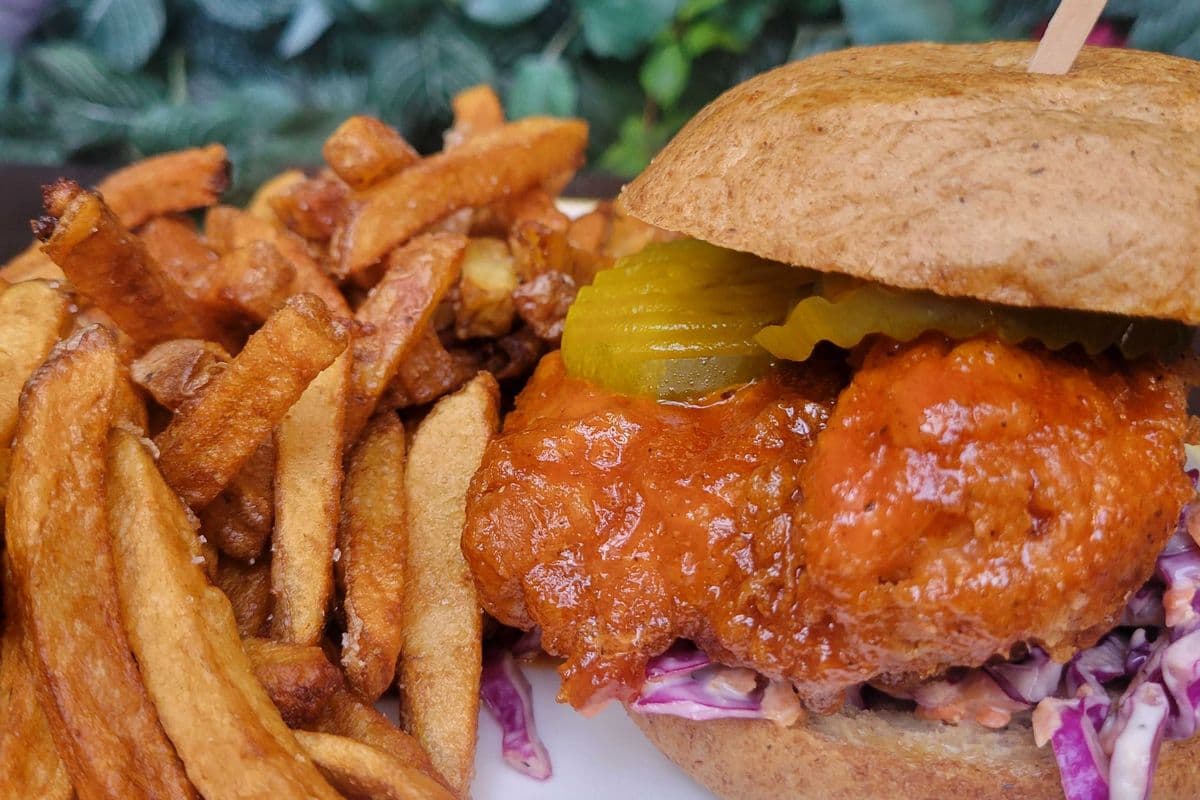 Hot and Honey Chicken Sandwich