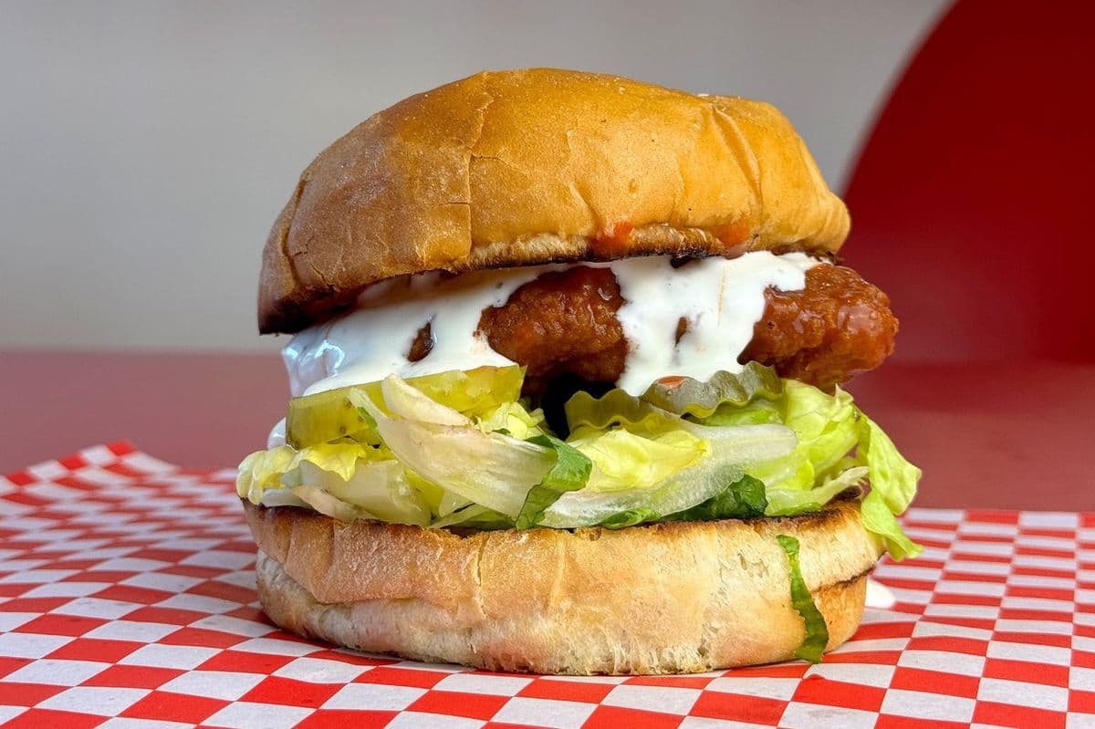 Buffalo Chicken Burger