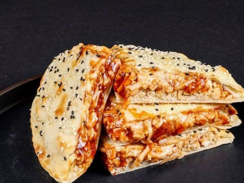 Texas Bbq Chicken Naan