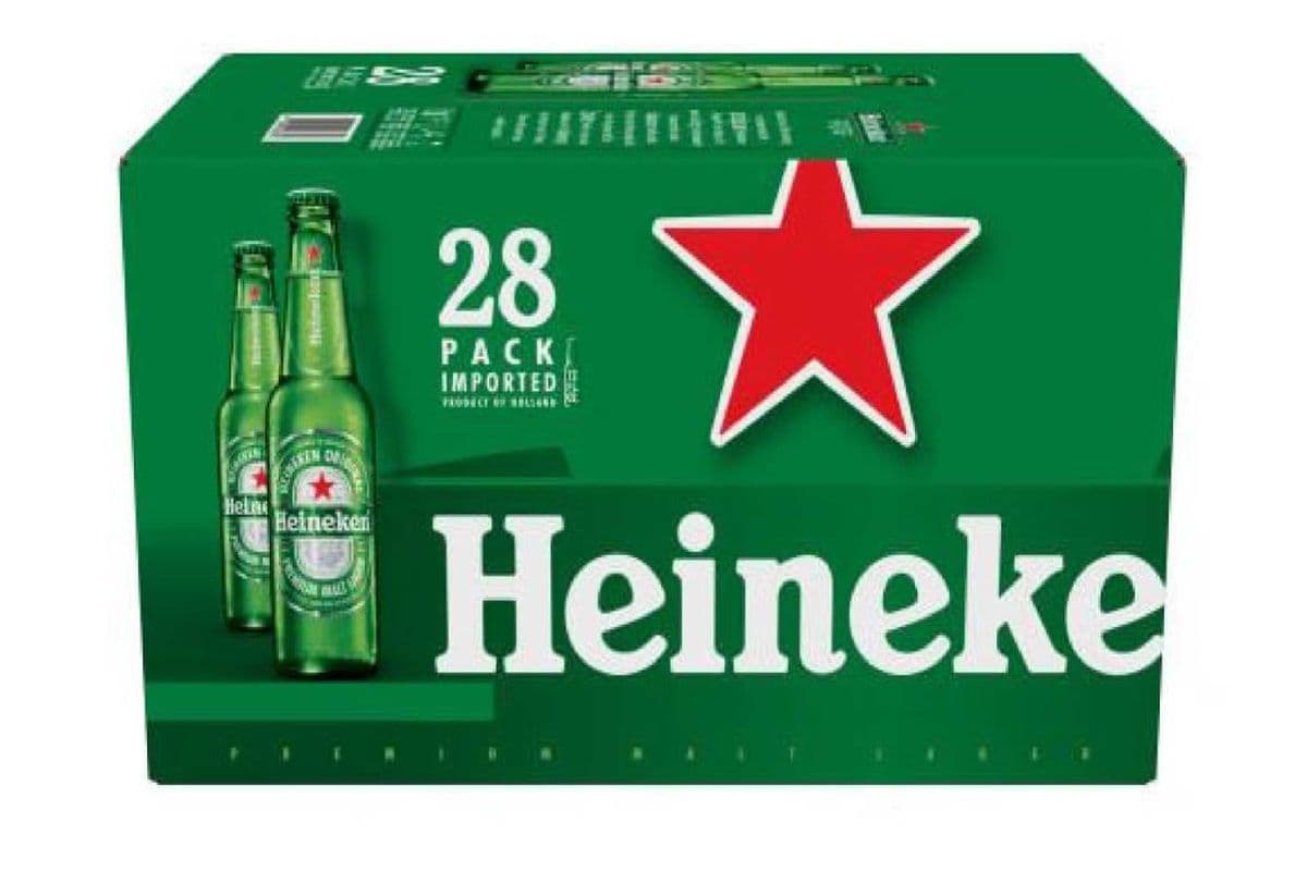 Heineken Lager Beer 28 Bottles (28 x 330ml)