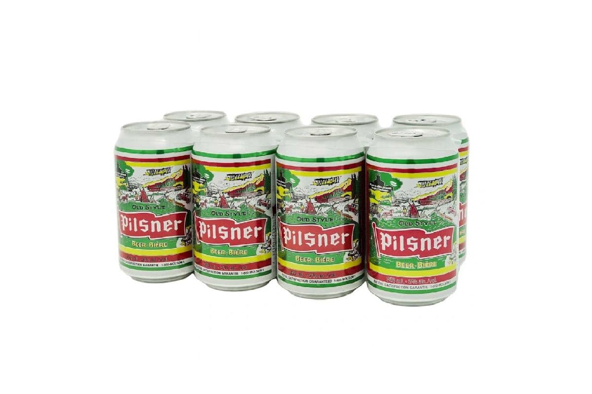 Old Style Pilsner Beer 8 Cans (8 x 355ml)