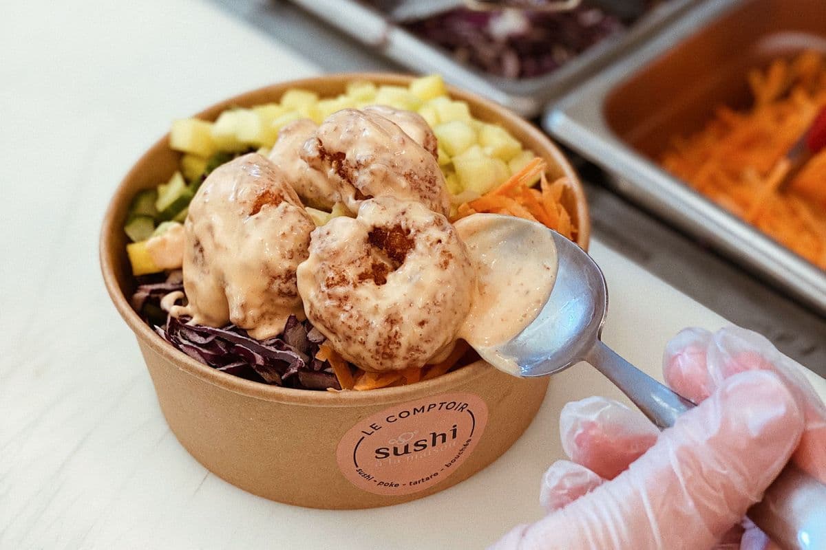 Poke gourmand à la carte