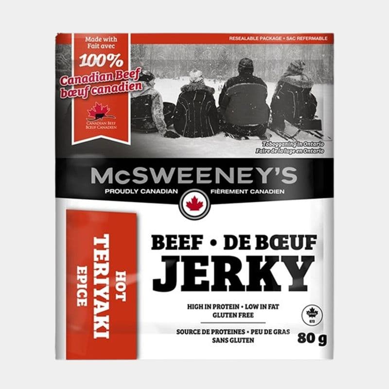 Mc Sweeney's Beef Jerky Hot Teriyaki