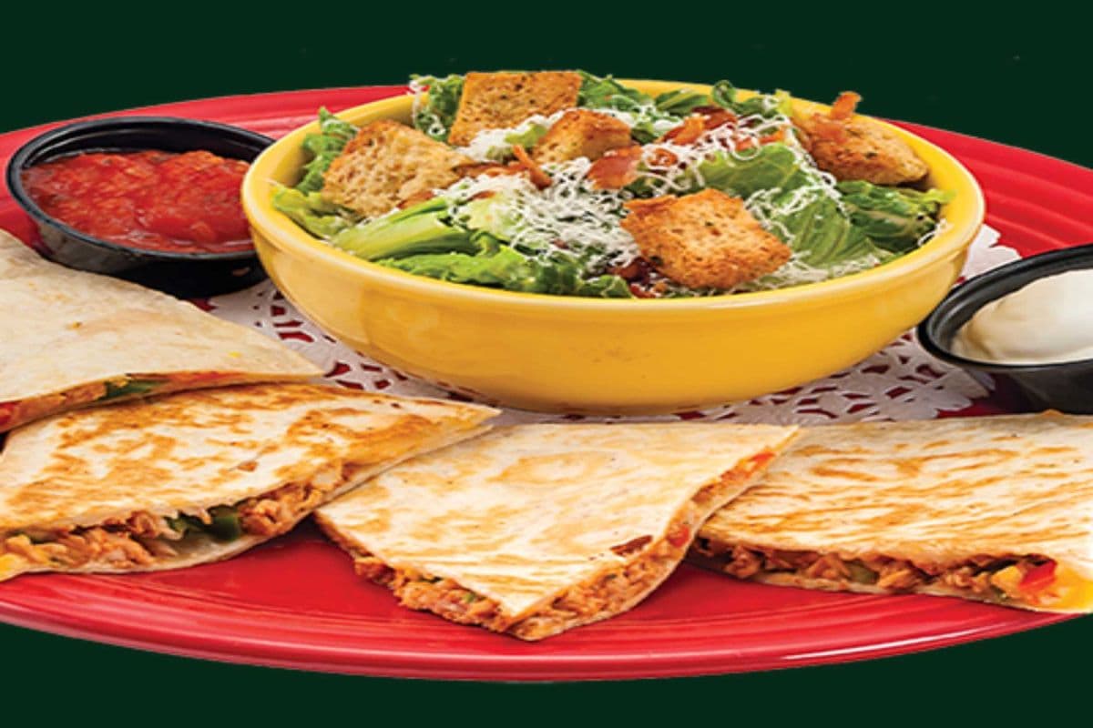 CHICKEN QUESADILLAS