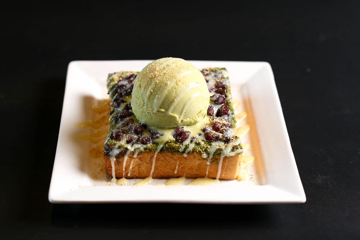 TA3. Uji Matcha Red Bean Toast 宇治抺茶紅豆厚片