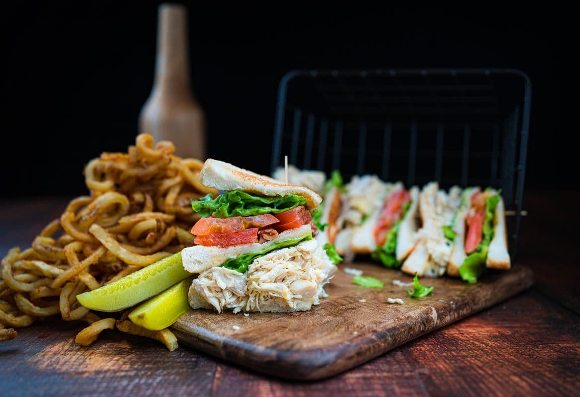 Club sandwich au poulet / Chicken Club Sandwich