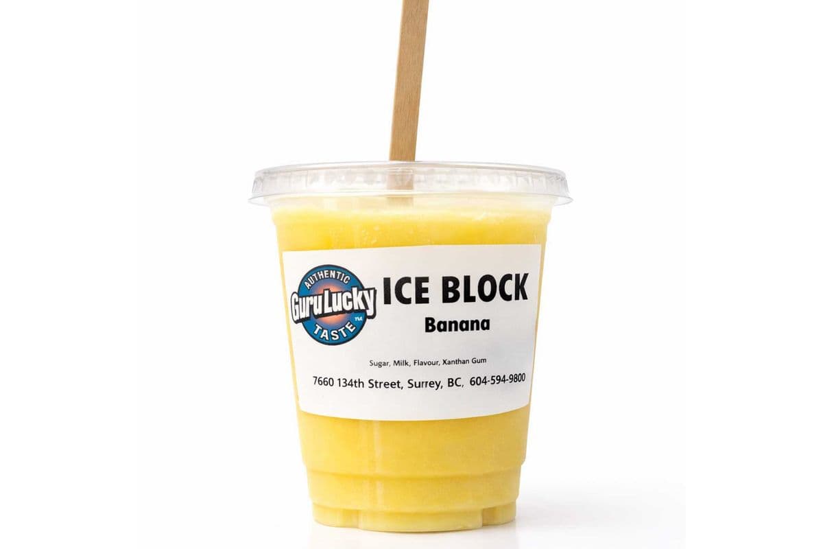 Banana Ice Block