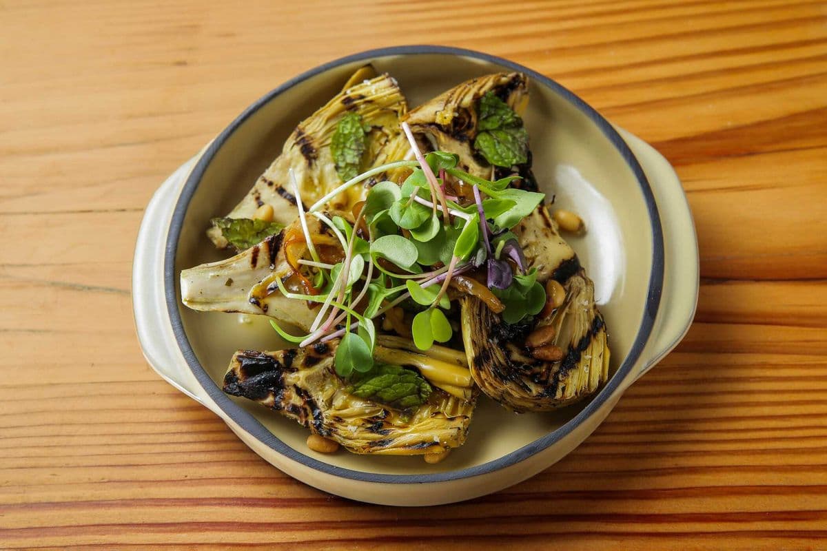Roasted Artichoke Hearts