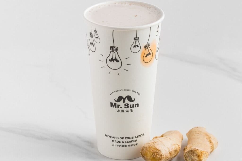 Ginger Milk Tea with Brown Sugar