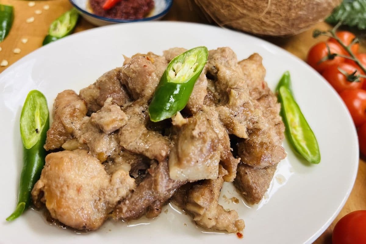 Bicol Express (Slightly Spicy)