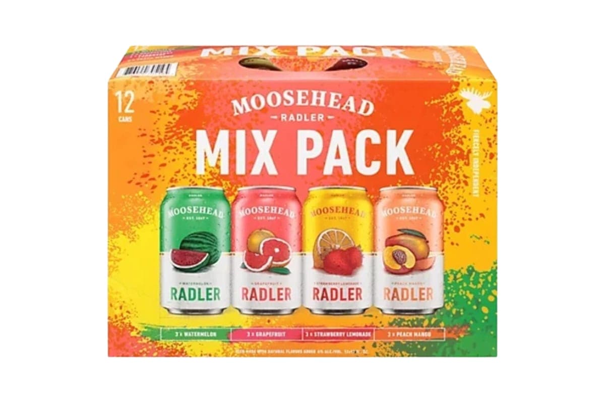 Moosehead Radler Mixer 355ml 12pk Can