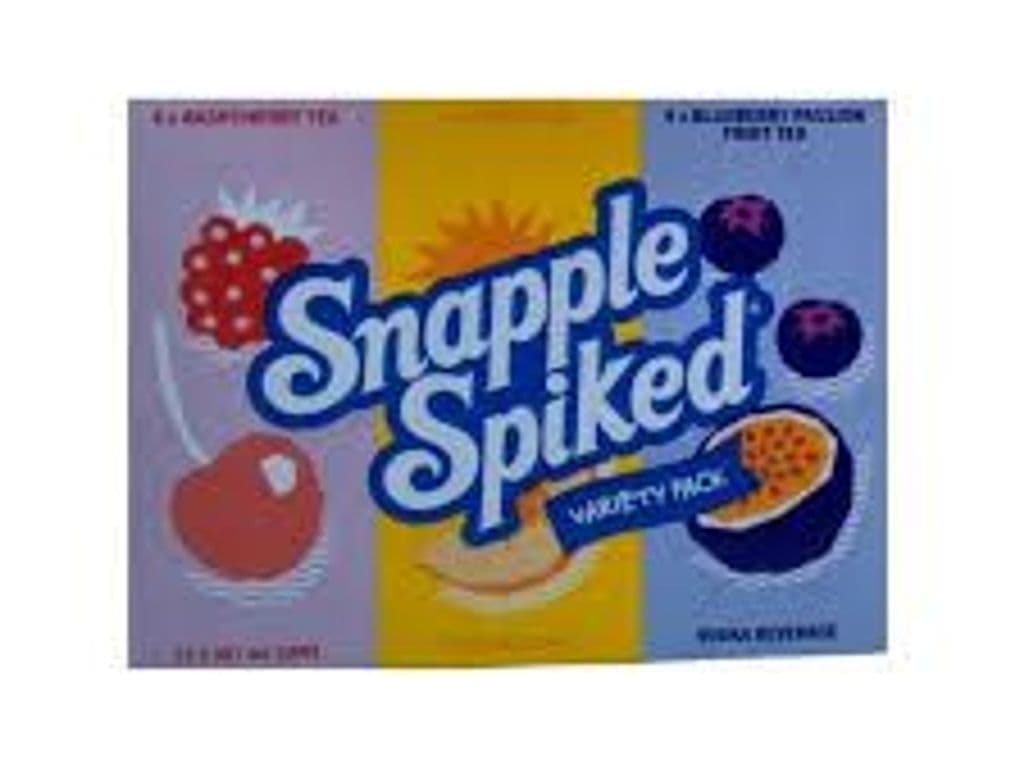 Snapple Spiked Cocktail Cans Variety Pack (355 ml x 12 ct)