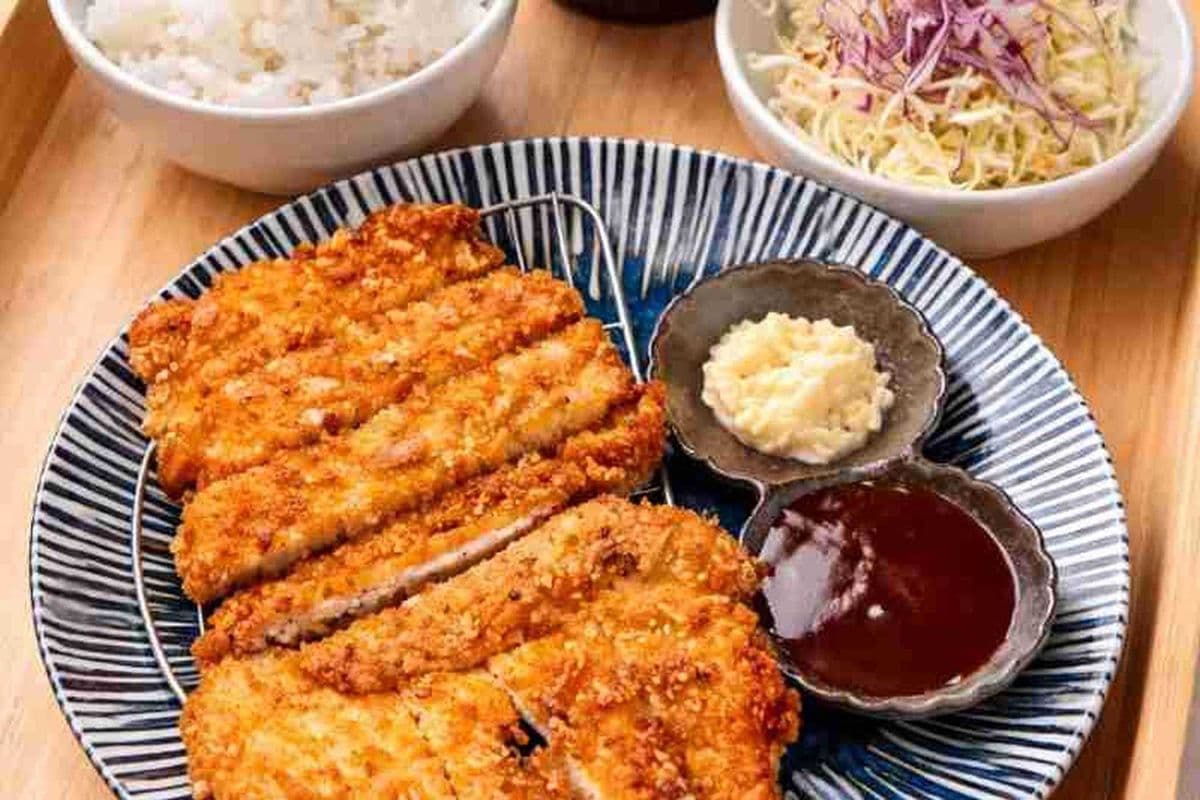 Tonkatsu with Miso Soup