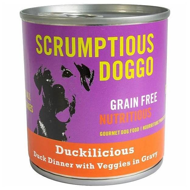 SCRUMPTIOUS DOGGO Duck & Veggie Dinner in Gravy 255 g